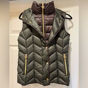 Micheal Kors Down Hooded Vest